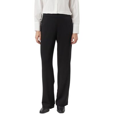 Comma Elegante Wide Leg-Hose aus Scuba-Stoff Comma Elegante Wide Leg-Hose aus Scuba-Stoff