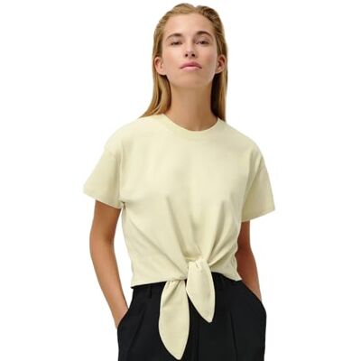 LeGer by Lena Gercke LeGer Tessy T-Shirt Kurzarm Tshirt Damen mit Knotendetail lockere Passform Oberteil aus Baumwolle Mode für Damen by Lena Gercke Gr. 34-53 LeGer by Lena Gercke LeGer Tessy T-Shirt Kurzarm Tshirt Damen mit Knotendetail lockere Passform Oberteil aus Baumwolle Mode für Damen by Lena Gercke Gr. 34-53