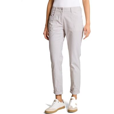 TOM TAILOR TTTAPERED Relaxed Stoffhose mit Streifen TOM TAILOR TTTAPERED Relaxed Stoffhose mit Streifen