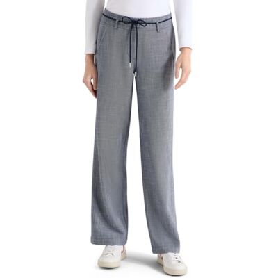 Cecil Wide Leg Hose universal Blue M Cecil Wide Leg Hose universal Blue M