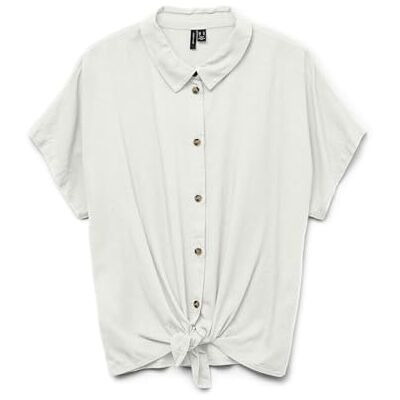 VERO MODA Vmthea Ss Tie Shirt WVN Noos VERO MODA Vmthea Ss Tie Shirt WVN Noos
