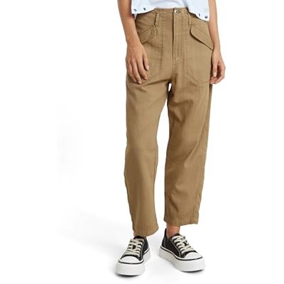G-STAR RAW Women's Pants Pilot Cropped Pant Wmn, Braun (Coriander gd D24607-D454-G487), 26 G-STAR RAW Women's Pants Pilot Cropped Pant Wmn, Braun (Coriander gd D24607-D454-G487), 26