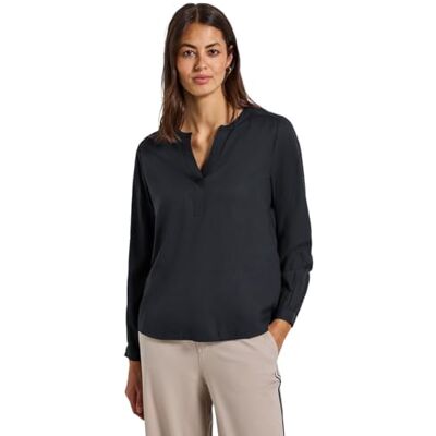 Street One Split Neck Tunika Dark Blue 38 Street One Split Neck Tunika Dark Blue 38