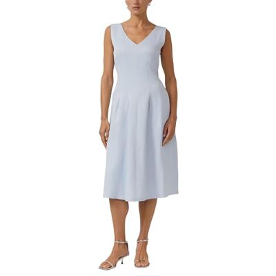 s.Oliver BLACK LABEL Damen Dress 2178319 5018 Blue 34 s.Oliver BLACK LABEL Damen Dress 2178319 5018 Blue 34