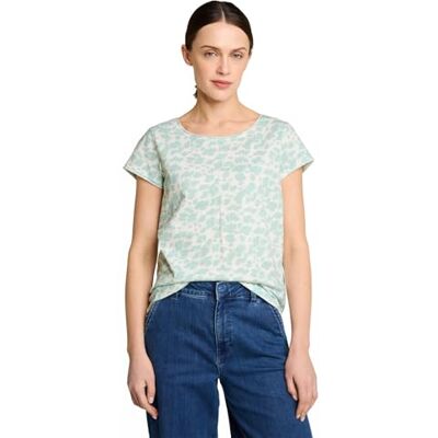 TOM TAILOR T-Shirt mit weitem Rundhalsausschnitt TOM TAILOR T-Shirt mit weitem Rundhalsausschnitt