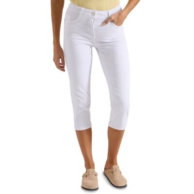 Cecil 3/4 Slim Leg Jeans im Slim Fit White 34 Cecil 3/4 Slim Leg Jeans im Slim Fit White 34