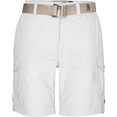 G.I.G.A. DX Damen Shorts/Kurze Hose mit Gürtel GS 6 WMN SHRTS, gebrochenes Weiss, 38, 43948-000 G.I.G.A. DX Damen Shorts/Kurze Hose mit Gürtel GS 6 WMN SHRTS, gebrochenes Weiss, 38, 43948-000