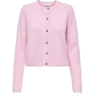 JDY Damen chloe Life L/S Cardigan KNT Noos, Sweet Lilac, S JDY Damen chloe Life L/S Cardigan KNT Noos, Sweet Lilac, S