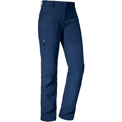 Schöffel Damen Pants Ascona, leichte und komfortable Wanderhose für Frauen, vielseitige Outdoor Hose mit optimaler Passform und praktischen Taschen, Dress Blues, 22 Schöffel Damen Pants Ascona, leichte und komfortable Wanderhose für Frauen, vielseitige Outdoor Hose mit optimaler Passform und praktischen Taschen, Dress Blues, 22