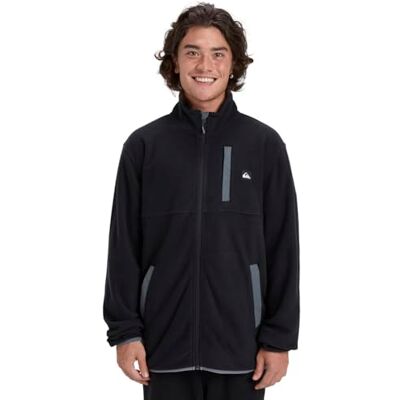 Quiksilver NO Destination FZ Fleece Schwarz S Quiksilver NO Destination FZ Fleece Schwarz S