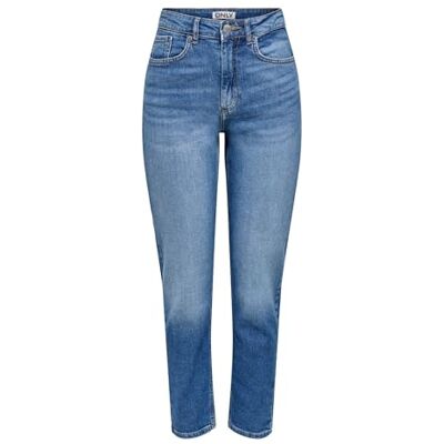 ONLY Onlveneda Hw Mom Jeans DNM Azg433 ONLY Onlveneda Hw Mom Jeans DNM Azg433