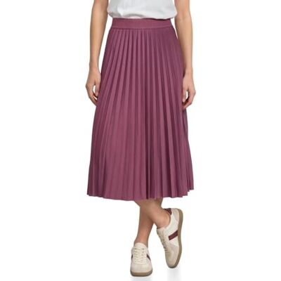 Street One Midirock aus Mesh in Plisséestruktur Dark Clouded Blush 42 Street One Midirock aus Mesh in Plisséestruktur Dark Clouded Blush 42