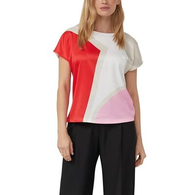s.Oliver Blusenshirt mit überschnittenen Schultern s.Oliver Blusenshirt mit überschnittenen Schultern