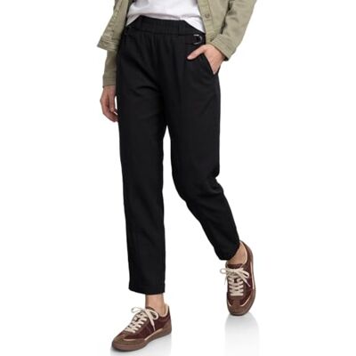 Street One Barrel Leg Hose mit Schnallendetail Black 38 Street One Barrel Leg Hose mit Schnallendetail Black 38