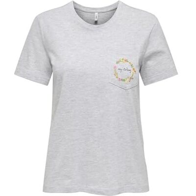ONLY Onlpolly Life Reg S/S Pocket Top Box JRS ONLY Onlpolly Life Reg S/S Pocket Top Box JRS