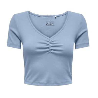 ONLY Onlbetty Life S/S Scallop V-Neck Cc JRS ONLY Onlbetty Life S/S Scallop V-Neck Cc JRS