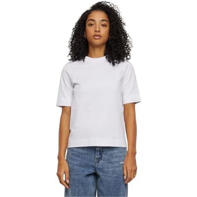 Urban Classics Damen T-Shirt Ladies Classy Tee, Basic T-Shirt für Frauen, Rundhals, erhältlich in verschiedenen Farbvarianten, Größen XS-5XL Urban Classics Damen T-Shirt Ladies Classy Tee, Basic T-Shirt für Frauen, Rundhals, erhältlich in verschiedenen Farbvarianten, Größen XS-5XL