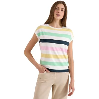 Cecil T-Shirt mit Multicolor Streifen Cecil T-Shirt mit Multicolor Streifen