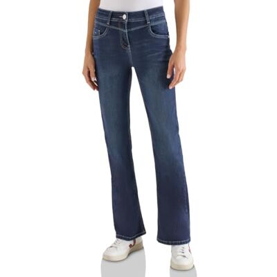 Cecil Bootcut Jeans Dark Blue wash 30 Cecil Bootcut Jeans Dark Blue wash 30
