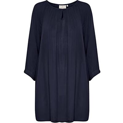 KAFFE Damen Tunika Amber Damen Tunika Amber 3/4 Arm Casual Shirt Rundhals 3/4 Ärmel KAFFE Damen Tunika Amber Damen Tunika Amber 3/4 Arm Casual Shirt Rundhals 3/4 Ärmel