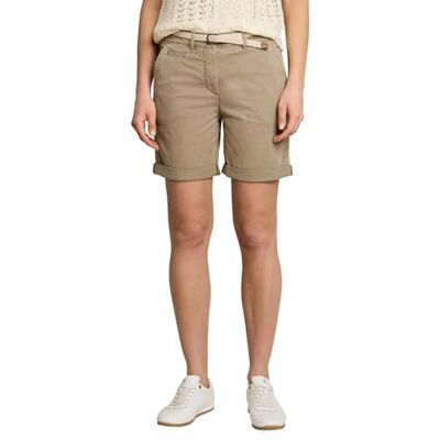 TOM TAILOR Damen 1049980 Bermuda Shorts, 11863-Silver Olive, 44 TOM TAILOR Damen 1049980 Bermuda Shorts, 11863-Silver Olive, 44