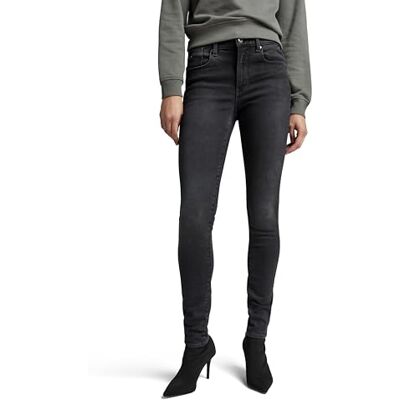G-STAR Damen Lhana Skinny Jeans, Grau (Worn in Black Onyx D19079-C910-C942), 32W / 32L G-STAR Damen Lhana Skinny Jeans, Grau (Worn in Black Onyx D19079-C910-C942), 32W / 32L