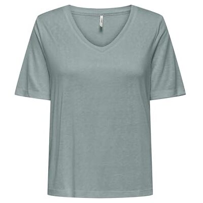 ONLY Onlelise S/S V-Neck Top JRS Noos ONLY Onlelise S/S V-Neck Top JRS Noos
