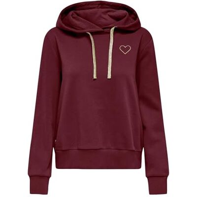 ONLY Onlnoli L/S Heart Hood SWT Noos ONLY Onlnoli L/S Heart Hood SWT Noos