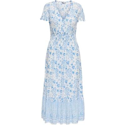 ONLY Onlmarianne Life S/S Midi Dress WVN ONLY Onlmarianne Life S/S Midi Dress WVN