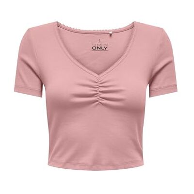ONLY Onlbetty Life S/S Scallop V-Neck Cc JRS ONLY Onlbetty Life S/S Scallop V-Neck Cc JRS