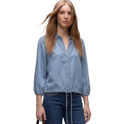 Street One 3/4-Arm Hemdbluse im Denim-Look Street One 3/4-Arm Hemdbluse im Denim-Look