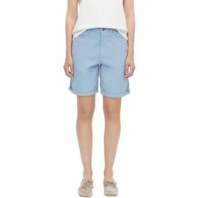 s.Oliver Damen Jeans-Bermuda – Regular Fit, Mid Rise, Wide Leg, Denim mit Garment Dye – Für Urlaub s.Oliver Damen Jeans-Bermuda – Regular Fit, Mid Rise, Wide Leg, Denim mit Garment Dye – Für Urlaub