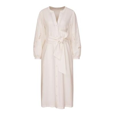 Seidensticker Damen Kleid Blusenkleid Midikleid Regular Fit Bügelleicht Bluse mit Bindegürtel Stehkragen V-Ausschnitt Siebenachtelarm Midi Seidensticker Damen Kleid Blusenkleid Midikleid Regular Fit Bügelleicht Bluse mit Bindegürtel Stehkragen V-Ausschnitt Siebenachtelarm Midi