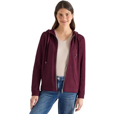Cecil Langarm Jacke mit Kapuze und Taschen Cecil Langarm Jacke mit Kapuze und Taschen