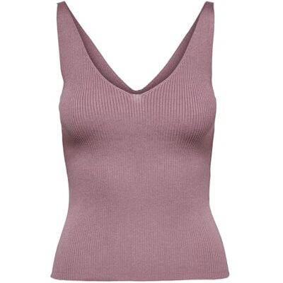 JDY Damen NANNA S/L KNT NOOS Top, Wistful Mauve, XXS JDY Damen NANNA S/L KNT NOOS Top, Wistful Mauve, XXS