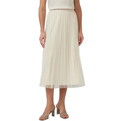 s.Oliver Plissierter Midi-Meshrock mit Jerseyfutter s.Oliver Plissierter Midi-Meshrock mit Jerseyfutter