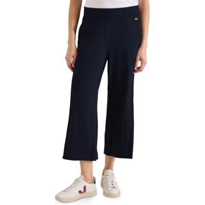 Cecil Wide Leg Hose universal Blue M Cecil Wide Leg Hose universal Blue M