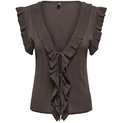 ONLY Onlnelly Sl V-Neck String Cardi KNT Noos ONLY Onlnelly Sl V-Neck String Cardi KNT Noos
