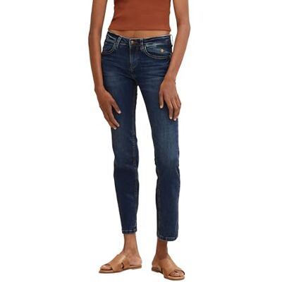 TOM TAILOR Damen Alexa Straight Jeans, 10281 Mid Stone Wash Denim, 29W / 30L TOM TAILOR Damen Alexa Straight Jeans, 10281 Mid Stone Wash Denim, 29W / 30L