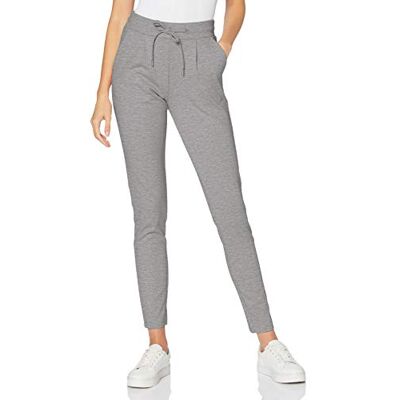ICHI IHKATE PA2 Damen Sweathose Sweatpants Relaxhose mit Stretch Schmaler Schnitt mit Elastikbund, Größe:L, Farbe:Grey Melange (10020) ICHI IHKATE PA2 Damen Sweathose Sweatpants Relaxhose mit Stretch Schmaler Schnitt mit Elastikbund, Größe:L, Farbe:Grey Melange (10020)