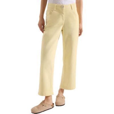 Cecil Wide Leg Jeans Light Buttermilk Yellow 28 Cecil Wide Leg Jeans Light Buttermilk Yellow 28