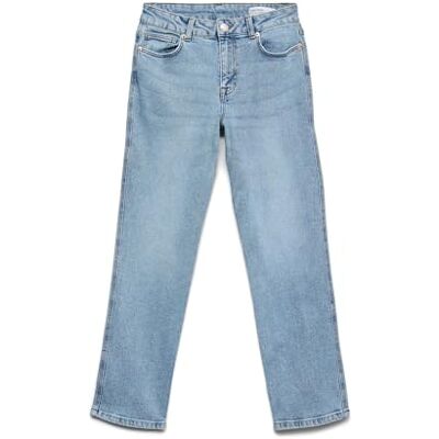 VERO MODA Female Straight-Fit VMAMARA Mid Rise Gerade geschnitten Jeans VERO MODA Female Straight-Fit VMAMARA Mid Rise Gerade geschnitten Jeans