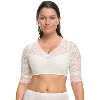 Susa Damen Dirndlbluse weiß 5568 Größe 34 Mit Spitze & V-Ausschnitt Elegante halbarm Trachtenbluse Elastisch & Blickdicht ideal für traditionelle Feierlichkeiten & Feste Susa Damen Dirndlbluse weiß 5568 Größe 34 Mit Spitze & V-Ausschnitt Elegante halbarm Trachtenbluse Elastisch & Blickdicht ideal für traditionelle Feierlichkeiten & Feste