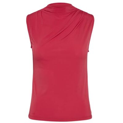 PIECES Pcmadison Sl Draped Top Noos Bc PIECES Pcmadison Sl Draped Top Noos Bc