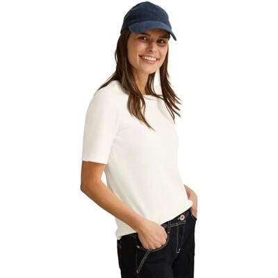 Cecil Basic Rippstruktur T-Shirt Cecil Basic Rippstruktur T-Shirt