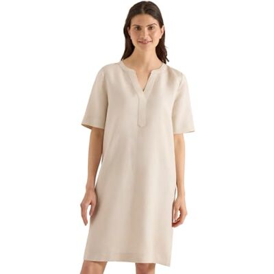 Cecil Knielanges Kleid aus Leinenmix Cecil Knielanges Kleid aus Leinenmix