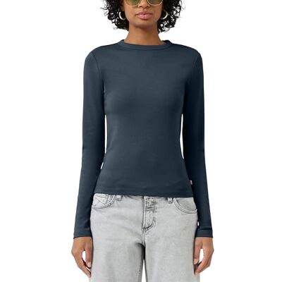 QS Damen T-Shirt 2175247 Blue S QS Damen T-Shirt 2175247 Blue S