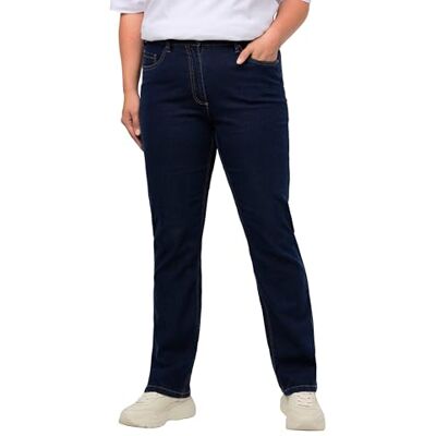 Ulla Popken Damen Hosen Blue Denim 62 Ulla Popken Damen Hosen Blue Denim 62