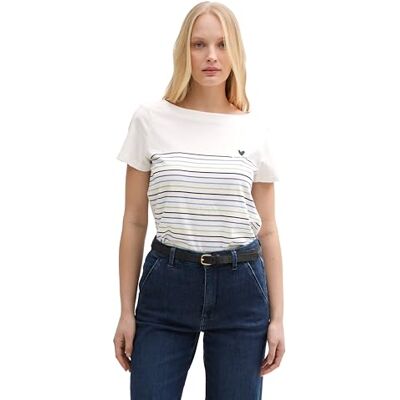 TOM TAILOR Basic Top mit Bio-Baumwolle, Pistachio Green, L TOM TAILOR Basic Top mit Bio-Baumwolle, Pistachio Green, L