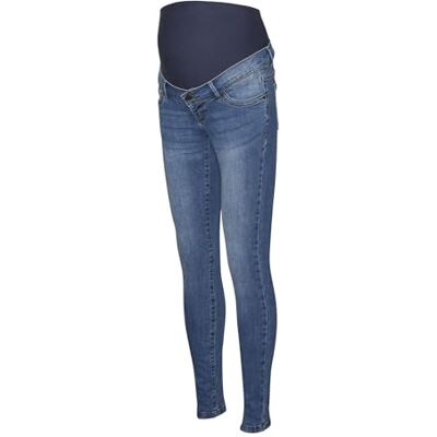 MAMALICIOUS Damen Mlmila Slim Medium Blue Jeans A. Noos, Medium Blue Denim, M (38) MAMALICIOUS Damen Mlmila Slim Medium Blue Jeans A. Noos, Medium Blue Denim, M (38)
